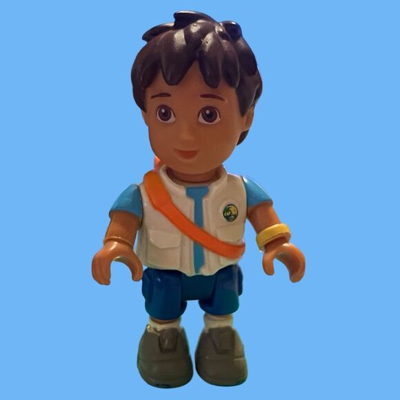 Mega Bloks Go Diego GO! Animal Rescue Diego Action Figure 3" B16 - Picture 4 of 5
